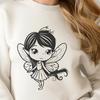 Cute Fairy In PDF And PNG