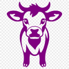 Calf Vector Craft File In SVG, PNG, PDF And DXF Formats