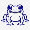 Frog Vector Craft File In SVG, PNG, PDF And DXF File Formats