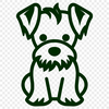 Cute Dog SVG, PNG, PDF And DXF Files