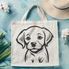 Stunning Labrador Retriever Drawing - Free SVG Download