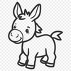 Stunning Donkey DXFs - Free Download