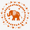 Free Unique Elephant Vector Illustration