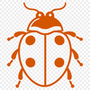 Free Unique Ladybug Digital Drawing