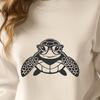 Beautiful Sea Turtle - Cricut DXF