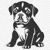 Unique Puppy In SVG, PNG, PDF And DXF File Formats - Free