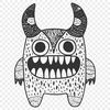 Unique Monster Digital Art In SVG For Free Download