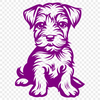 Unique Puppy In DXF Format - Free Download