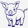 Piglet In PDF Format - Free Commercial Use License