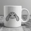 Cute Sea Turtle DXF - For Sublimation Project