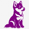 Beautiful Shiba Inu PNG - For Laser Engraver Project