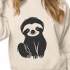 Cute Sloth - Laser Engraver SVG