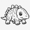 Cute Dino - PDF For Commercial Use