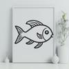 Beautiful Fish - Glowforge PNG