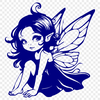 Stunning Fairy - Procreate DXF Free Download