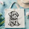 Artistic Havanese In DXF