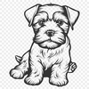 Free Cute Puppy - Free DXF Download, Commercial Use