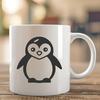 Creative Penguin In SVG - Free Download