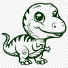 T Rex In PNGs - Free Commercial Use License