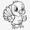 Turkey Image In DXF File Format For Free Download