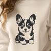 Cute Puppy - Laser Engraver PNG