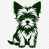 Dog Image In DXF File Format For Free Download