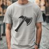 Vector Axe Design Template A high-quality illustration of a traditional axe, suitable for vector art and design projects.