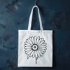 Free Vector Daisies for Download A vector illustration of a daisy flower in its entirety.