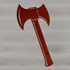 Axe Illustration Illustrated vector graphic of a classic axe tool.