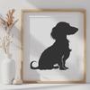 Unique Dachshund In SVG