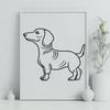 Standing Dog Vector Image - PNG Free Download