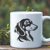 Beautiful Dachshund - Animal DXF