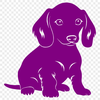 Beautiful Dachshund Decal In PDF For Free Download