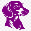 Unique Dachshund Digital Artwork PNG - Free Download