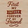 Inspiring Dads Quote Design Vector quote design featuring inspirational words about being a dad.