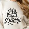 Inspirational Dad Quotes in Modern Typography A collection of inspirational quotes about fathers in a modern typography design.