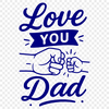 Father's Day quote design featuring inspirational text in a modern font style.