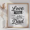 Dads' Day Quotes in Vector Graphics Format Father's Day quotes and sayings in vector design format for cutting machines and craft projects.