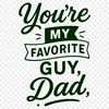 SVG illustration featuring inspirational quotes related to fatherhood and dads.