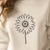 Beautiful Daisy Illustration for Design A stylized, high-quality daisy illustration suitable for various design projects and digital applications.