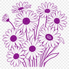 Beautiful White Daisy Illustration A detailed illustration of a single white daisy with yellow center, suitable for vector art projects.