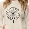 Beautiful Daisy SVG Illustration A scalable vector graphic of a daisy, suitable for digital design projects.