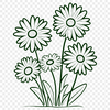 Vector Daisy Illustration Free Download Close-up illustration of a daisy flower in a vector format.
