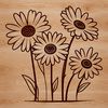 Delicate White Flower with Yellow Center SVG Graphic A stylized illustration of a white daisy flower with yellow center in vector format.