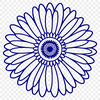 High-Quality Daisy SVG File A high-quality illustration of a white daisy flower with yellow center, suitable for vector graphics and cutting machines.