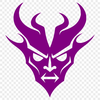 Satan Stencil Design A stylized illustration of the devil, suitable for vector graphics and cutting machines like Cricut.