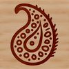 Ornate paisley pattern in vector design format.