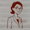 Female Educator in Class A professional woman teaching in a classroom setting.