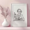 Beautiful Teacher Clip Art Design A professional woman in a teaching role, vector illustration suitable for educational materials.