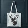 Wildlife art illustration - a deer's head in motion. A detailed illustration of a deer's head in various positions.